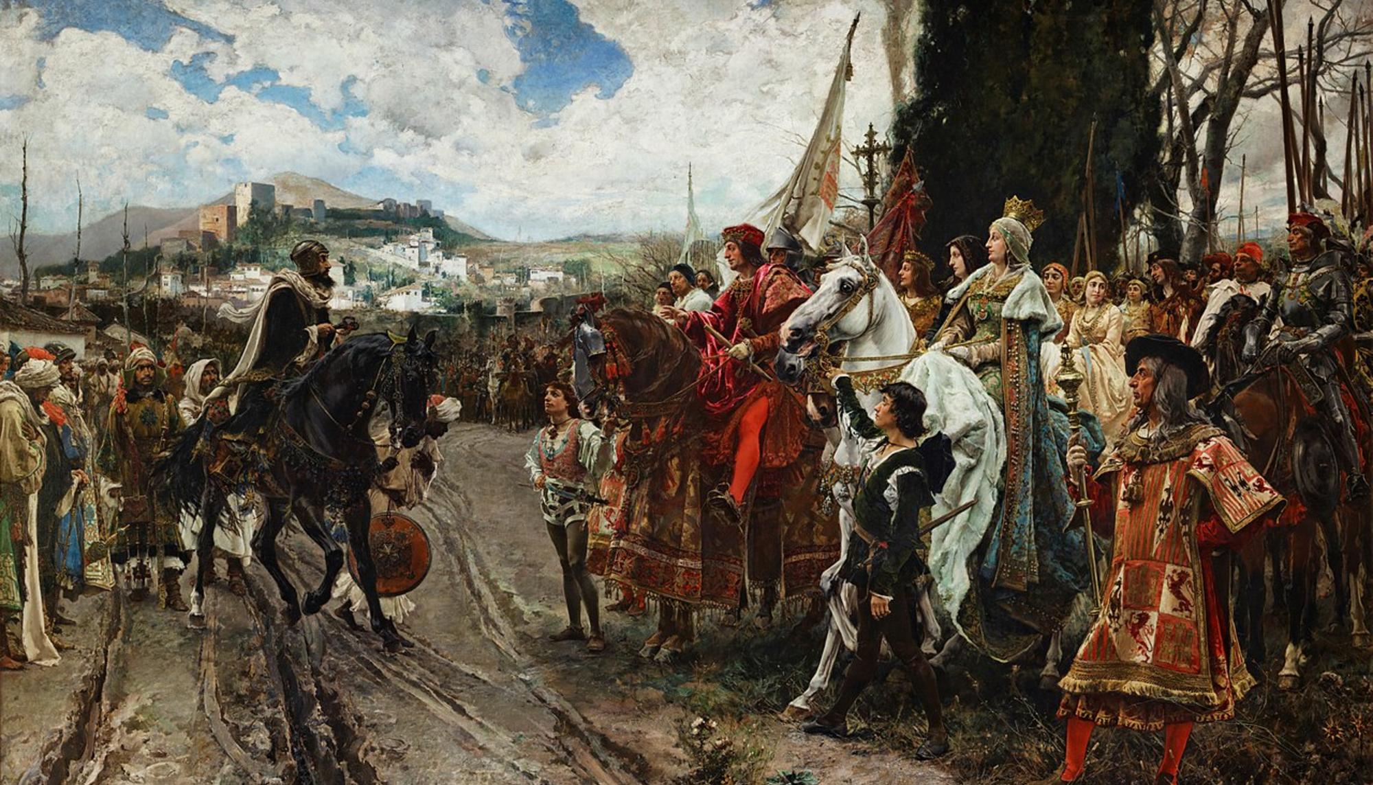 "La Rendición de Granada" Pradilla